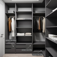 Гардеробная Титан-234aj минимализм для прихожей - фото 5 small