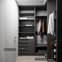 Гардеробная Титан-236aj минимализм для прихожей - фото 6 small