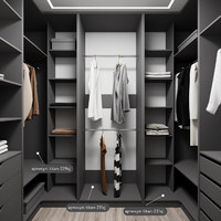 Гардеробная Титан-236aj минимализм для прихожей - фото 7 small