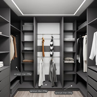 Гардеробная Титан-237aj минимализм для прихожей - фото 7 small