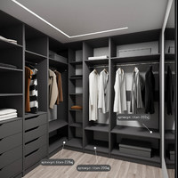 Гардеробная Титан-241aj минимализм для прихожей - фото 6 small