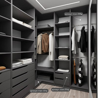 Гардеробная Титан-238aj минимализм для прихожей - фото 6 small