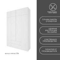 Шкаф Mebikea-239e минимализм для прихожей и спальни - фото 9 small