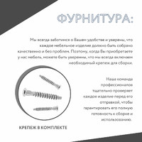 Полка Лира-202e минимализм для гостиной - фото 8 small