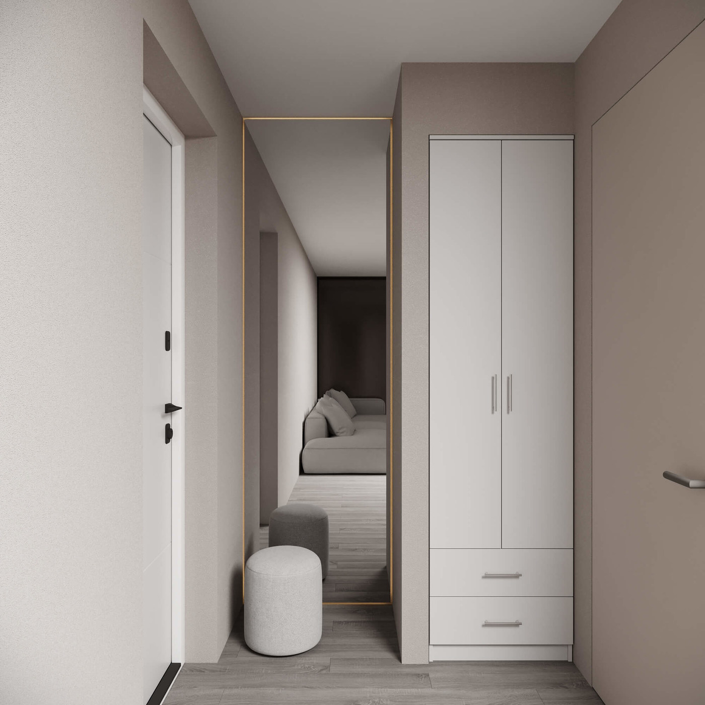 Шкаф Эконом-203e классический для прихожей и спальни - фото 10 large