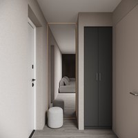 Шкаф Эконом-204o классический для прихожей и спальни - фото 9 small