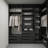 Гардеробная Титан-244aj минимализм для прихожей - фото 6 small