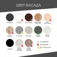 Гардеробная Титан-244aj минимализм для прихожей - фото 13 small