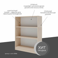 Стеллаж Рустик-205bb скандинавский для гостиной и спальни - фото 2 small