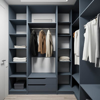 Гардеробная Титан-207ba минимализм для прихожей - фото 2 small