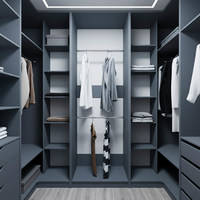 Гардеробная Титан-211ba минимализм для прихожей - фото 2 small