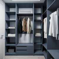 Гардеробная Титан-213ba минимализм для прихожей - фото 2 small