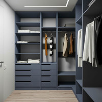 Гардеробная Титан-221ba минимализм для прихожей - фото 2 small