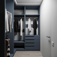 Гардеробная Титан-223ba минимализм для прихожей - фото 2 small