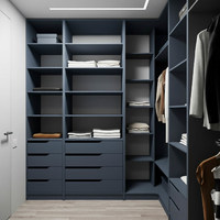 Гардеробная Титан-231ba минимализм для прихожей - фото 2 small