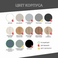 Гардеробная Титан-246ba минимализм для прихожей - фото 10 small