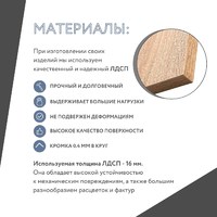 Шкаф навесной угловой Амика-3202e минимализм для кухни - фото 5 small