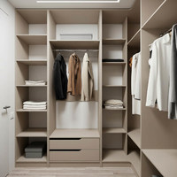 Гардеробная Титан-207bb минимализм для прихожей - фото 2 small