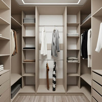 Гардеробная Титан-211bb минимализм для прихожей - фото 2 small