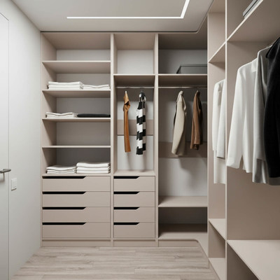 Гардеробная Титан-221bb минимализм для прихожей - фото 2 home