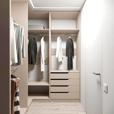 Гардеробная Титан-223bb минимализм для прихожей - фото 2 home