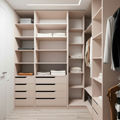 Гардеробная Титан-227bb минимализм для прихожей - фото 2 home