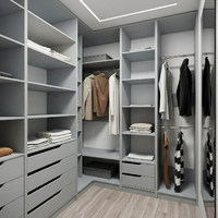 Гардеробная Титан-209am минимализм для прихожей - фото 2 small