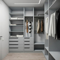 Гардеробная Титан-221am минимализм для прихожей - фото 2 small