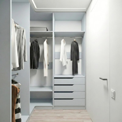 Гардеробная Титан-223am минимализм для прихожей - фото 2 home