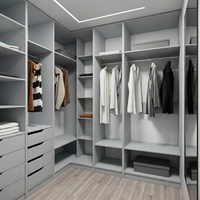 Гардеробная Титан-229am минимализм для прихожей - фото 2 home