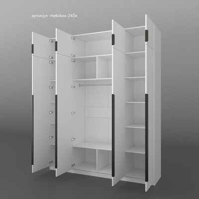 Шкаф Mebikea-245e минимализм для прихожей - фото 5 home