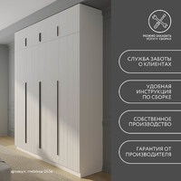 Шкаф Mebikea-245e минимализм для прихожей и спальни - фото 9 small