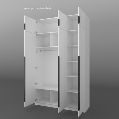 Шкаф Mebikea-246e минимализм для прихожей - фото 5 home Шкаф Mebikea-246e минимализм для прихожей - фото 5 home