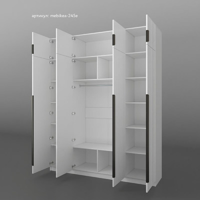 Шкаф Mebikea-245e минимализм для прихожей - фото 5 home