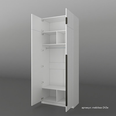 Шкаф Mebikea-243e минимализм для прихожей - фото 5 home