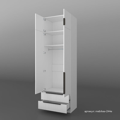 Шкаф Mebikea-244e минимализм для прихожей - фото 5 home